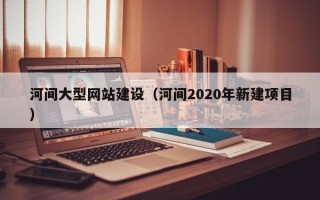 南京河间大型网站建设（河间2020年新建项目）